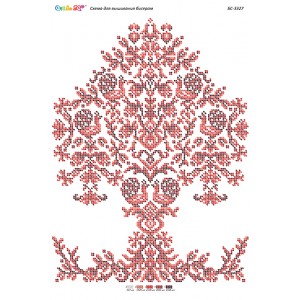 БС-3328 Дерево життя  (частк. вишивка). Схема для вишивки бісером