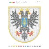 БС-4266 Герб Чернігівської області (частк. вишивка). Схема для вишивки бісером