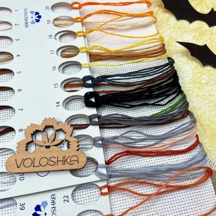 Набір для вишивки хрестиком "Семплер Хелловін" (VC-048)