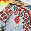 КВ-3008 Квадрат "Горобець в вишиванці". Схема для вишивки бісером