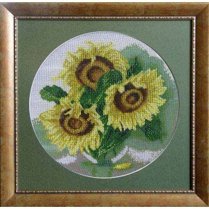 КВ-01 Соняхи. Схема для вишивки бісером