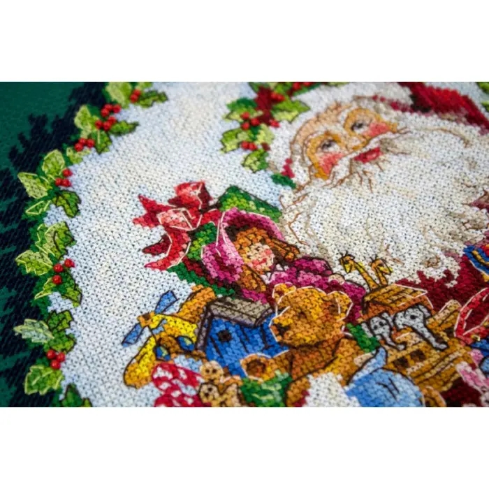 L8005 Веселий Святий Миколай. Letistitch. Набір для вишивки хрестиком