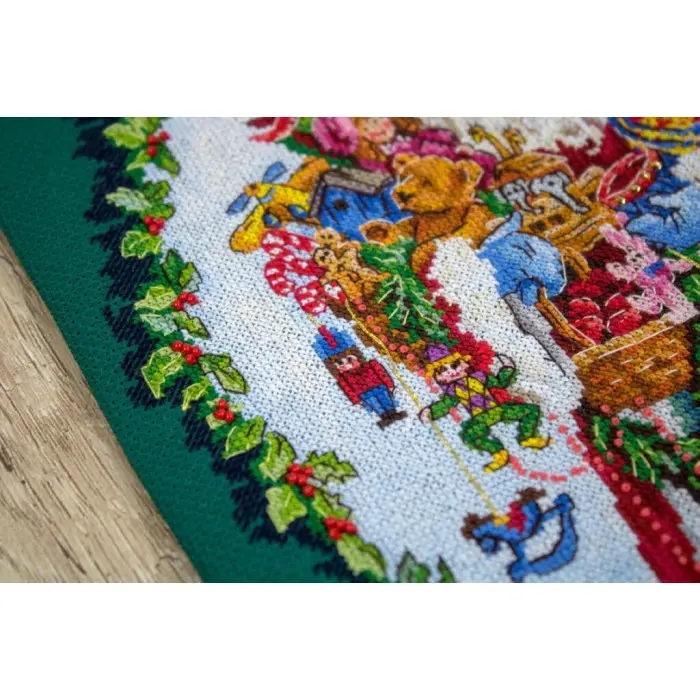 L8005 Веселий Святий Миколай. Letistitch. Набір для вишивки хрестиком