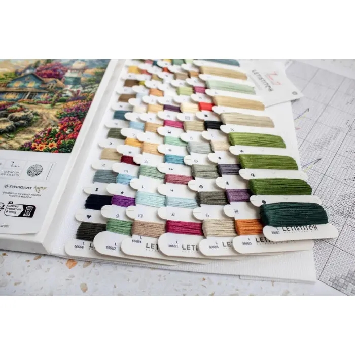 L8068 Схід сонця біля моря. Letistitch. Набір для вишивки хрестиком