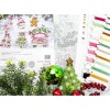 L9969 Набір для вишивки рахунковим хрестиком по пластику - "Іграшки Милі різдвяни прикраси" Letistitch, 6 шт