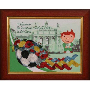 СФЛ Свято футболу (Львів). Схема для вишивки бісером