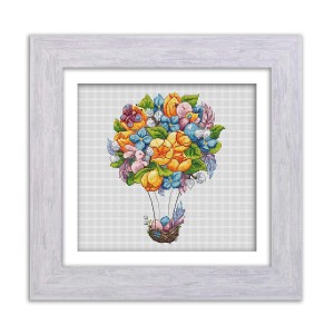 Набір для вишивки N098 "Квітковий політ Великодня"