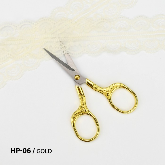 Ножиці для рукоділля НP-06/gold