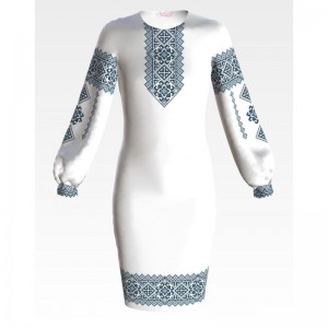 Заготовка дитячого плаття на 9-12 років "Ніжність літа" для вишивки бісером (ПД088кБ40нн)