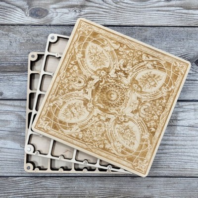 Багатоярусний органайзер для бісеру, намистин, дрібних прикрас (060521)