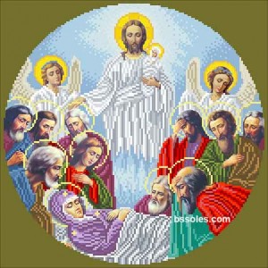 УБ-ІЗ Успіння Богородиці (ІЗ). Схема для вишивки бісером