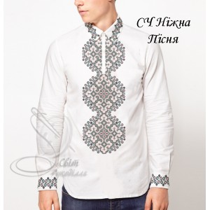 Заготовка на чоловічу сорочку "Ніжна пісня"
