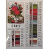 Набір алмазної вишивки ColorArt 30х40см "Букет червоних троянд" ST417