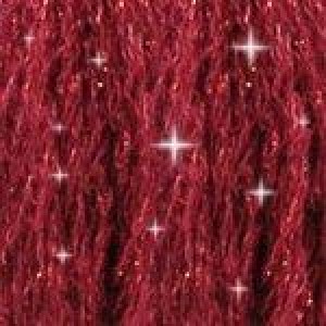 C814 DMC Etoile Dark Garnet. Нитка для вишивання