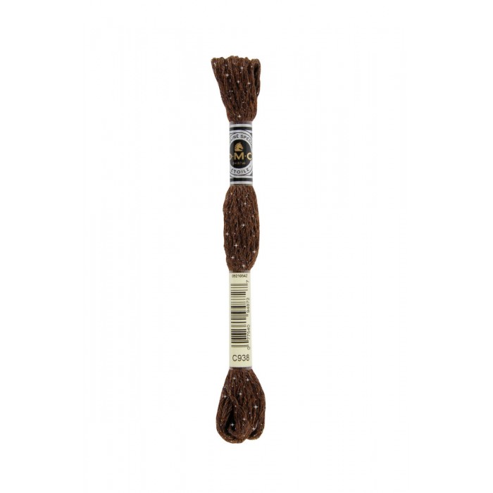 C938 DMC Etoile Ultra Dark Coffee Brown. Нитка для вишивання