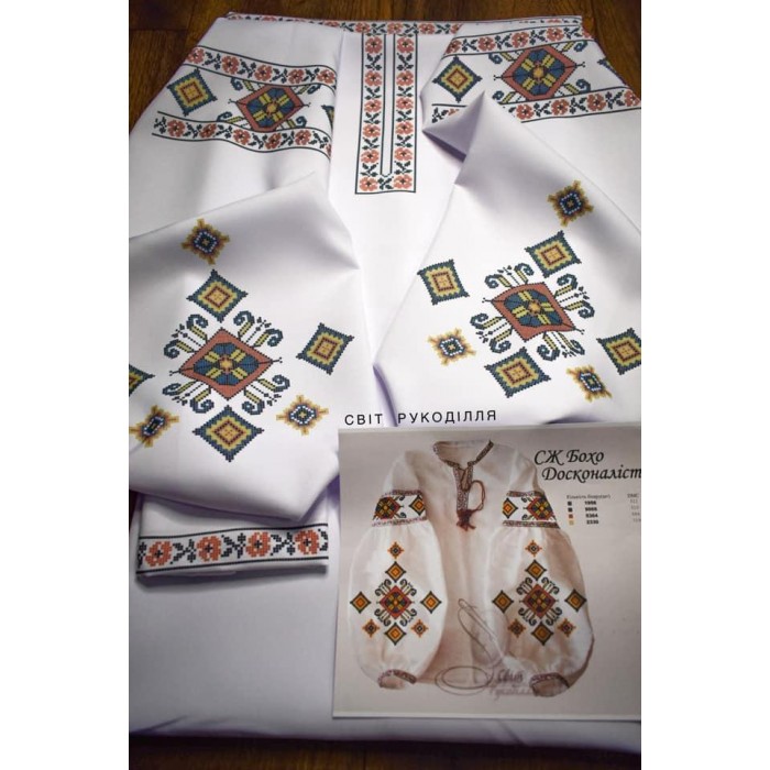 СЖ Бохо Досконалість (СвР). Заготовка жіночої сорочки для вишивки