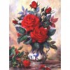 Набір алмазної вишивки ColorArt 30х40см "Букет червоних троянд" ST417