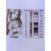 Алмазна мозаїка 30х50 Ікона "Богородиця з Ісусом" сепія TP900