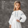 Плаття дитяче з рукавами (5-10 років) ПД-089. Заготовка під вишивку