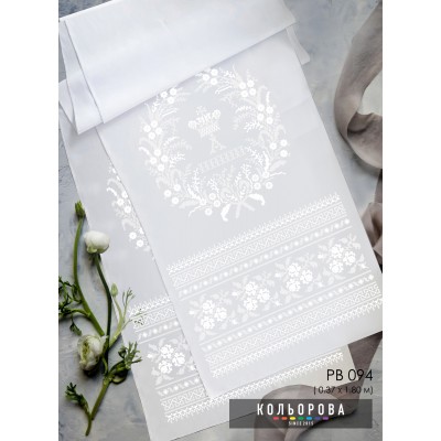 Рушник на ікону (весільний) РВ-094. Для вишивки бісером або нитками
