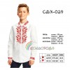 Сорочка дитяча для хлопчика СДХ-029. Заготовка під вишивку