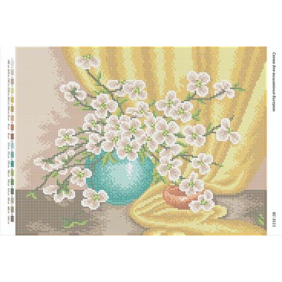 БС-3111 Натюрморт. Схема для вишивки бісером