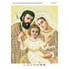 БСР-4217 Святе Сімейство (золото). Схема для вишивки бісером