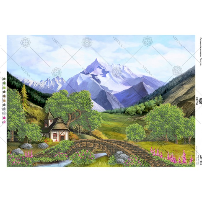 Схема для вишивки бісером А2Н-044 (А2Н-044)