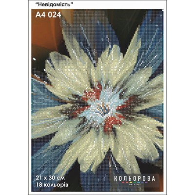 Картина для вишивки формату А4 024 "Невідомість"