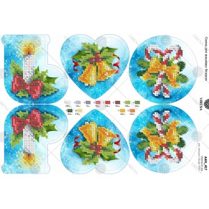 Схема для вишивки бісером А4Н-417 (А4Н-417)