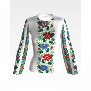 Заготовка жіночої вишиванки "Буковинська сучасна" для вишивки бісером (БЖ093кБнннн)