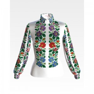 Заготовка жіночої вишиванки "Буковинський край" для вишивки бісером (БЖ094кБнннн)