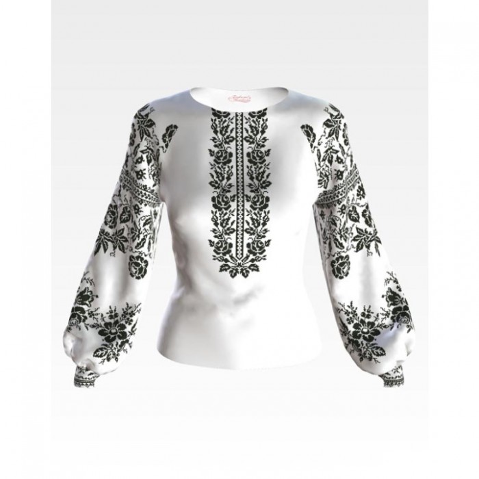 Заготовка жіночої вишиванки "Сокальська троянда" для вишивки бісером (БЖ157кБнннн)