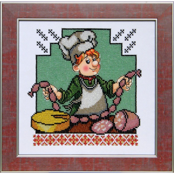 ВК-04 Весела кухня. Схема для вишивки бісером