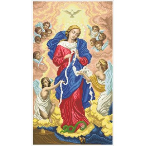 БРВ-В Вузли, велика (62х112) Схема для вишивки бісером