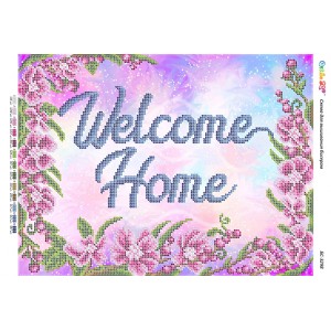 БС-3298 Welcome home. Схема для вишивки бісером