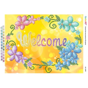 БС-3299 Welcome II. Схема для вишивки бісером