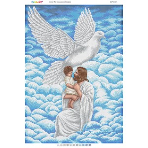 БСР-2138 Голуб Миру. Схема для вишивки бісером