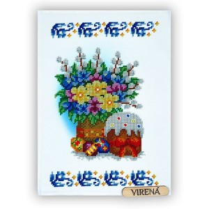 Рушник пасхальний дитячий РКМ-055 (РКМ-055). Для вишивки бісером