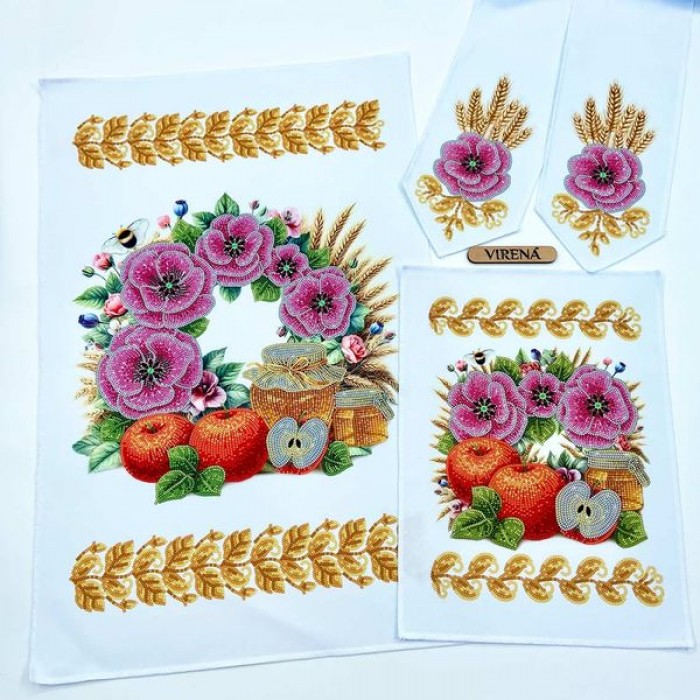 Рушник для вишивки бісером на кошик РКВ-088 (РКВ-088)