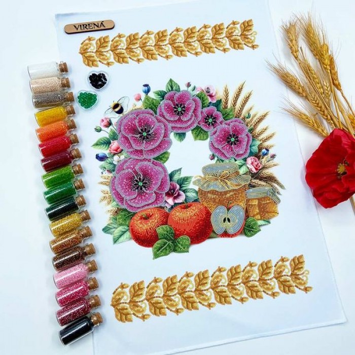 Рушник для вишивки бісером на кошик РКВ-088 (РКВ-088)