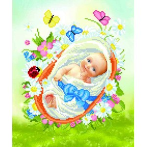 СД-03 Батьки! Я прийшов… Схема для вишивки бісером