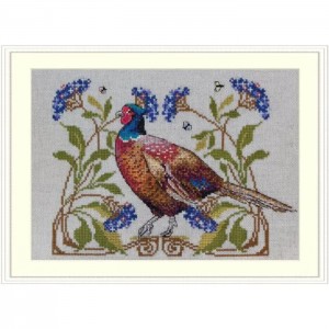 К-149В Фазан. Мережка. Набір для вишивки хрестиком на рівномірці