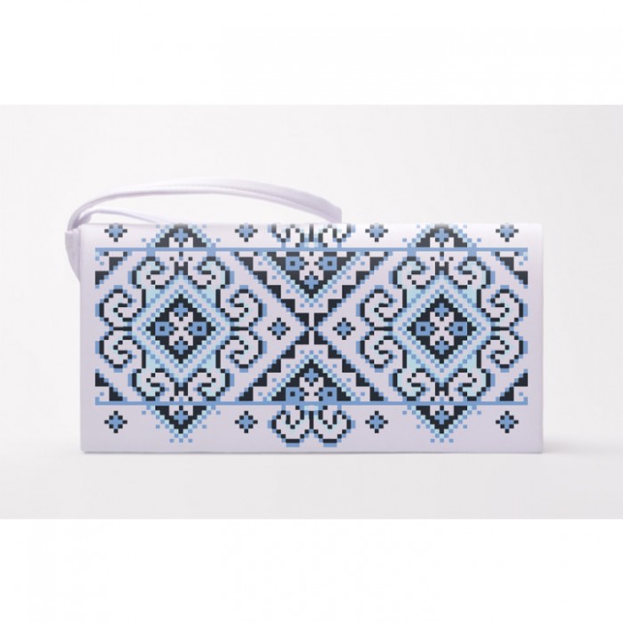 Заготовка клатча "Кучерява безмежність" для вишивки бісером (КЛ034кБ1301)