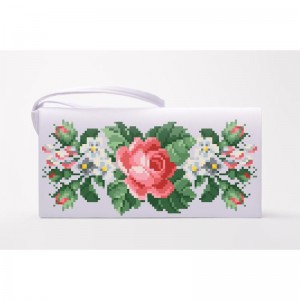Заготовка клатча "Свіжість троянд" для вишивки бісером (КЛ148кБ1301)