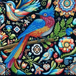 Схема для вишивки бісером "Квадрат" (КВ-204)