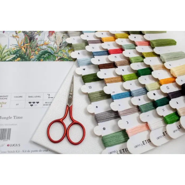 L8071 Час джунглів. Letistitch. Набір для вишивки хрестиком