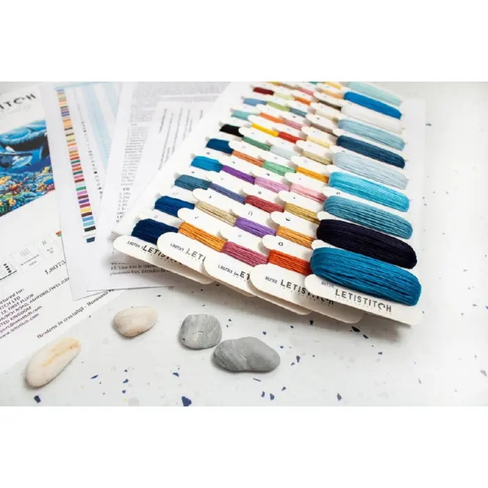 L8073 Підводний балет. Letistitch. Набір для вишивки хрестиком