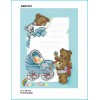 Дитяча метрика А4М 001 для хлопчика
