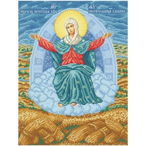 ПБСХ Пресвята Богородиця Спорительниця хлібів. Схема для вишивки бісером